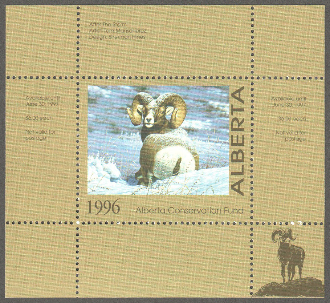 Canada Van Dam AWF1 MNH (B9-36a)(P336) - Click Image to Close